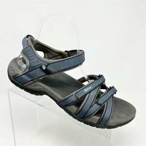 Teva Women's Tirra Blue Sporty Strappy Sandals Size 10** Slingback Adjustable